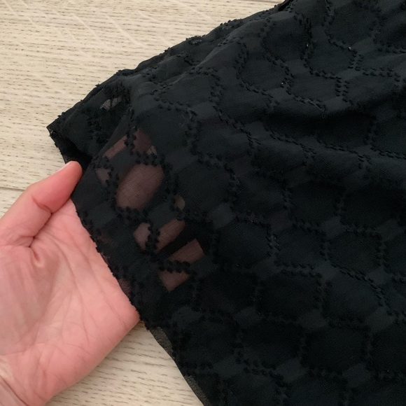 NWT ALLISON NY Black Paperbag Shorts Small - Picture 4 of 7